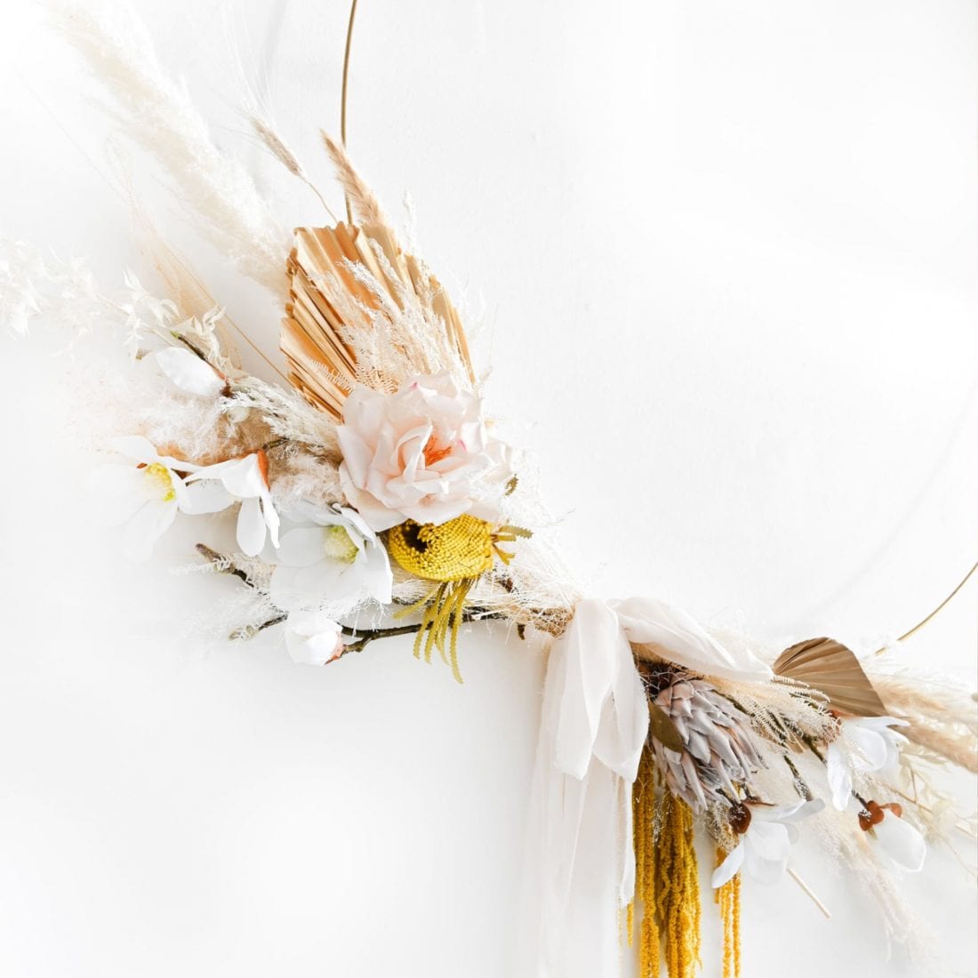 Faux Floral Beginning of a Beautiful Fauxmance